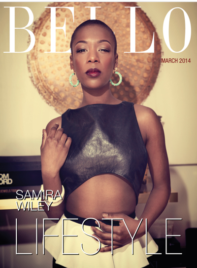 samira wiley for bello magazine