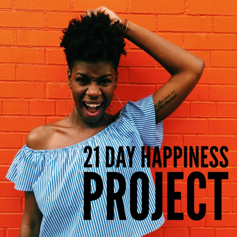 starting a 21 day happiness project