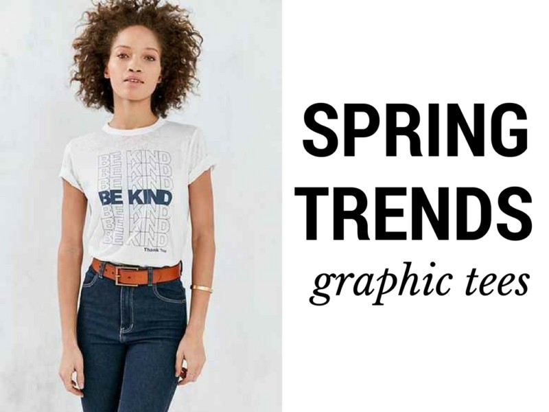 Must Have Spring Trends: How to Wear Graphic Tees